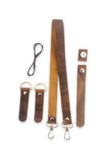 Hakiki Deri Çanta Sapı 80 Cm, Çanta Kapağı Mıknatıslı Dikilebilir Şerit Mıknatıs Set - Görsel 3