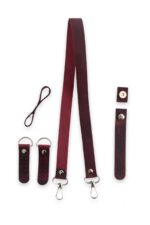 Hakiki Deri Çanta Sapı 80 Cm, Çanta Kapağı Mıknatıslı Dikilebilir Şerit Mıknatıs Set - Görsel 5