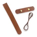 Hakiki Deri Geçmeli Çanta Kapağı- Dikilebilir Deri Kapak (16 Cm) Renk