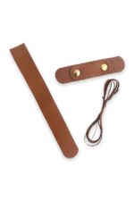 Hakiki Deri Geçmeli Çanta Kapağı- Dikilebilir Deri Kapak (16 Cm) Renk