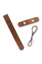 Hakiki Deri Geçmeli Çanta Kapağı- Dikilebilir Deri Kapak (16 Cm) Renk - Görsel 11