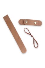 Hakiki Deri Geçmeli Çanta Kapağı- Dikilebilir Deri Kapak (16 Cm) Renk - Görsel 15