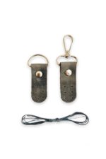 Hakiki Deri Kancalı Çanta Kilit, Kancalı Böce (15 Cm) - Görsel 8