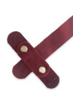 Hakiki Deri Geçmeli Çanta Kapağı- Dikilebilir Deri Kapak (16 Cm) Renk - Görsel 10