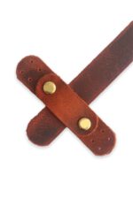 Hakiki Deri Geçmeli Çanta Kapağı- Dikilebilir Deri Kapak (16 Cm) Renk - Görsel 14