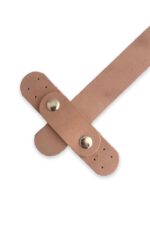 Hakiki Deri Geçmeli Çanta Kapağı- Dikilebilir Deri Kapak (16 Cm) Renk - Görsel 16