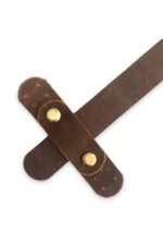 Hakiki Deri Geçmeli Çanta Kapağı- Dikilebilir Deri Kapak (16 Cm) Renk - Görsel 20