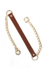 Gerçek Deri Ve Zincir, Yaylı Halka Takım Çanta Sapı (75 Cm) - Görsel 5