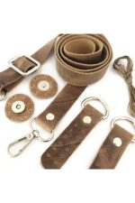 Hakiki Deri Çanta Sapı - Görsel 6