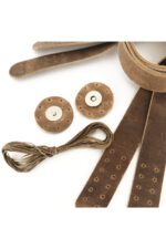 Hakiki Deri Çanta Sapı - Görsel 6