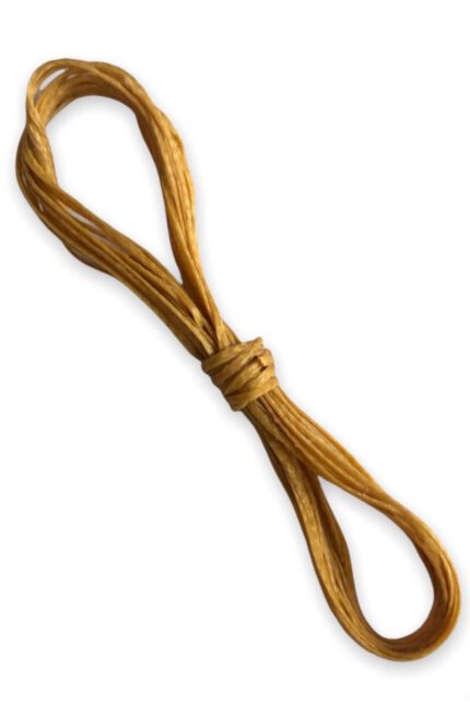 Mumlu Ip (1 MM/3METRE)- Tesbih Ipi,kolye Ve Takı Tasarım Ipi , Sarı Renk