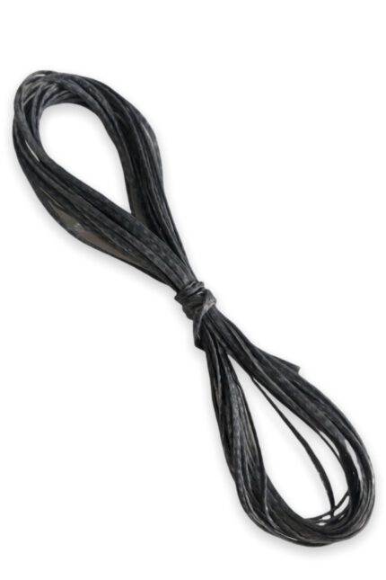 Mumlu Ip (1 MM/3METRE)- Tesbih Ipi,kolye Ve Takı Tasarım Ipi , Gri Renk