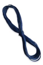 Mumlu Ip (1 MM/3METRE)- Tesbih Ipi,kolye Ve Takı Tasarım Ipi , Mavi Renk