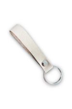 Hakiki Deri Anahtarlık - Gümüş Aksesuar - Kemik - Görsel 2