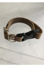 Hakiki Deri Kedi Tasması- Ayarlanabilir Kedi Boyun Tasması Renk - Görsel 7