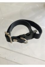 Hakiki Deri Kedi Tasması- Ayarlanabilir Kedi Boyun Tasması Renk - Görsel 11