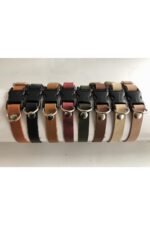 Hakiki Deri Kedi Tasması- Ayarlanabilir Kedi Boyun Tasması Renk - Görsel 32