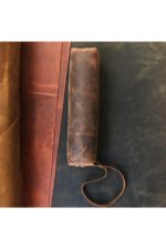 Hakiki Deri Fermuarlı Kalemlik Ve Kozmetik Makyaj Çantası - Görsel 7