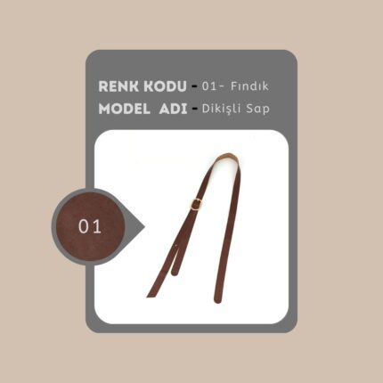 Hakiki Derili Ayarlı Dikişli Sap