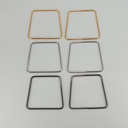 Metal Dörtgen Sap Çift