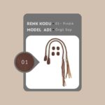 Hakiki Derili Örgü Çift Sap