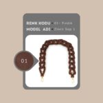 Hakiki Derili Yuvarlak Zincir Sap