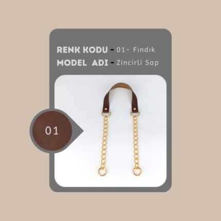 Hakiki Derili Zincirli Sap